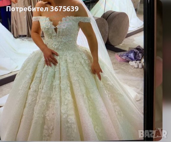 Булчинска рокля , снимка 2 - Сватбени рокли - 41846723