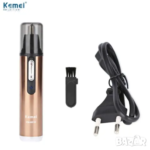 Електрически тример за уши, нос и бакенбарди, снимка 5 - Тримери - 47779427