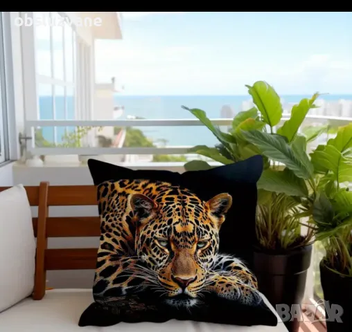 Калъфка Ягуар , снимка 2 - Възглавници - 47538585