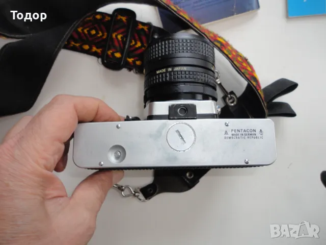Фотоапарат Praktica с обектив , снимка 8 - Фотоапарати - 50255466