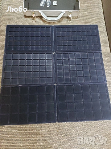 Алуминиево куфарче за монети!, снимка 2 - Нумизматика и бонистика - 53036871