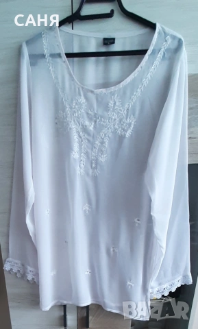 Ефектна,фина туника,с раздвижена дължина, снимка 4 - Рокли - 53615634