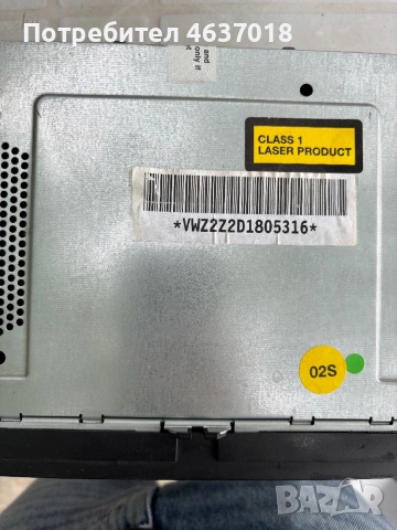 Оригинално радио за VW Golf / Jetta / Touran / Passat, снимка 5 - Части - 53800049