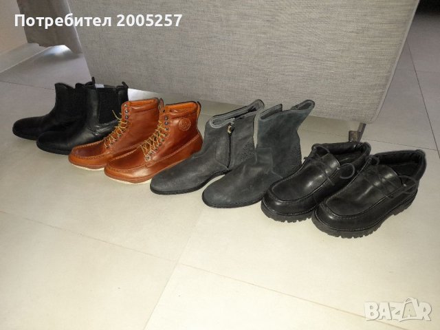 Мъжки кожени зимни обувки размер 43 DIESEL,TIMBERLAND, LEVI'S , снимка 3 - Мъжки боти - 38724959