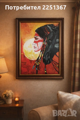 "Любов"- Авторска картина, снимка 2 - Картини - 53843621