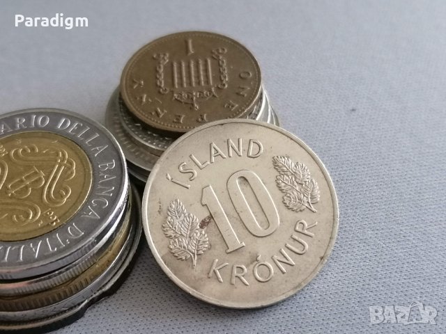 Mонета - Исландия - 10 крони | 1978г., снимка 1 - Нумизматика и бонистика - 41099780