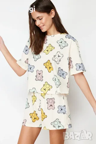 Изгодно! Комплект памучна пижама, снимка 6 - Пижами - 55816760