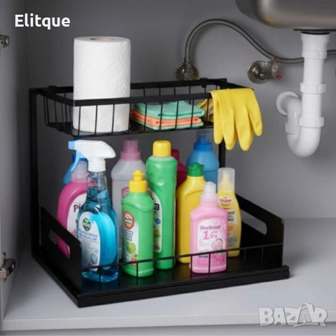 Органайзер за баня и кухня Cheffinger – идеално решение за ред и пространство, снимка 2 - Декорация за дома - 53179965