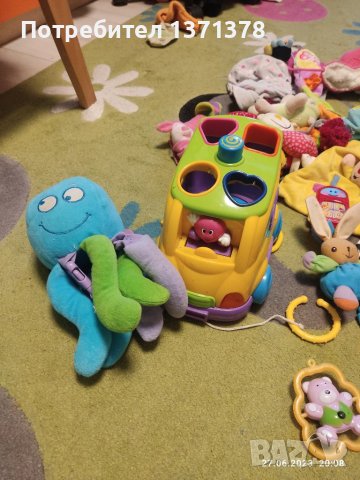 Бебешки играчки , снимка 2 - Плюшени играчки - 41374904