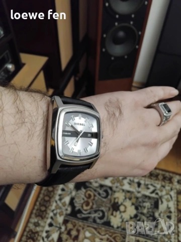 Diesel Мъжки Часовник кварц ! Каса 50 мм неръждаема стомана, каишка 30 мм!, снимка 3 - Мъжки - 53079617