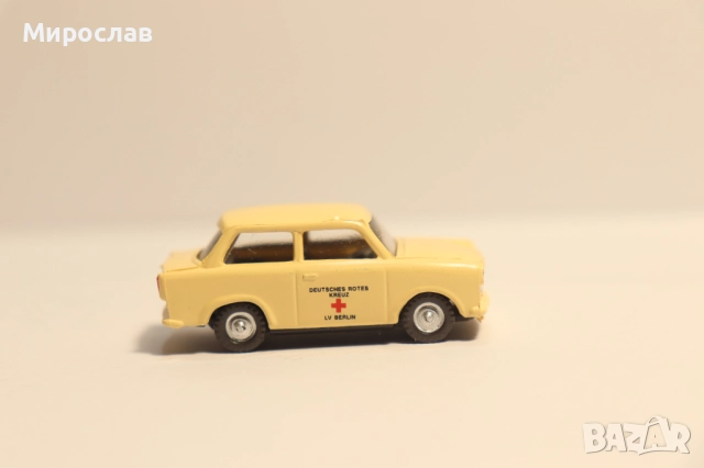 S.E.S. 1:87 H0 TRABANT ТРАБАНТ ЛИНЕЙКА  КОЛИЧКА МОДЕЛ, снимка 5 - Колекции - 52611915