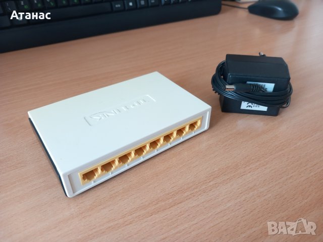 Суич TP-Link 8 порта TL-SF1008D, снимка 3 - Суичове - 40487634