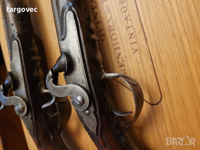 Чифт капсулни пистолети, снимка 3 - Антикварни и старинни предмети - 44757161