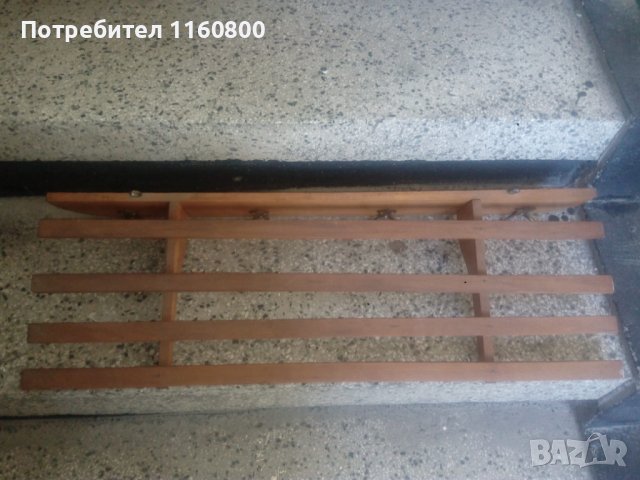 Дървена закачалка, снимка 2 - Закачалки - 42688039