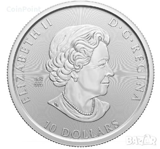 Ледена епоха 2 oz сребърна монета 10$ Канада 2023 , снимка 2 - Нумизматика и бонистика - 44594442