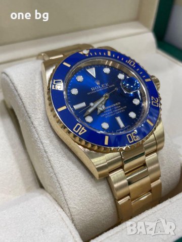 Rolex Submariner Gold Blue Ocean , снимка 2 - Мъжки - 40519073