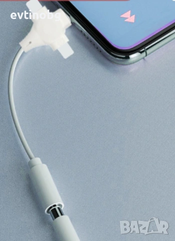 Универсален аудио преходник за телефон - Съвместим със всичко модели телефони, снимка 6 - USB кабели - 53821090