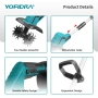 Акумулаторен  култиватор/скарификатор YOFIDRA 1500 W, снимка 3