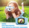 Дигитален детски фотоапарат STELS W305, 64GB SD карта, Игри, Розов/Син, снимка 5