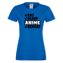 Дамска тениска Anime,Eat,Sleep,Anime,Repeat,Ядене,Спане,Подарък, снимка 4