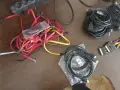 Лот от компютърни кабели, вентилатори и захранване Delta DPS-250AB, снимка 2