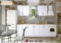 Кухня Винтидж Сноу 280см от модулни шкафове/ без плот/Безплатен Проект, снимка 8