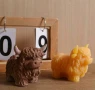 3D Овен Бик крава силиконов молд форма фондан шоколад гипс смола свещ декор, снимка 7