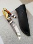 Ръчно изработен ловен нож от марка KD handmade knives ловни ножове, снимка 2