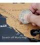 УНИКАЛЕН ПОДАРЪК ЗА ПЪТЕШЕСТВЕНИЦИ, СКРЕЧ КАРТА НА СВЕТА СЪС ЗНАМЕНАТА НА ДЪРЖАВИТЕ - код 2033, снимка 11
