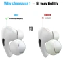 Резервни тапи за уши за Airpods Pro с отвор за намаляване на шума, 3 чифта силиконови слушалки, снимка 5