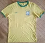 Оригинална памучна фланелка на Бразилия 14/15 Nike Core Ringer Tee, снимка 1