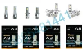 LED крушки A8 - H1/H3/H4/H7 - 6500K - 12V/36W, к-т/2бр/, снимка 1