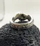 Сребърен пръстен "Trust no one" 925, снимка 5
