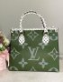 Дамска зелена чанта Louis Vuitton код Br225, снимка 3