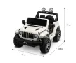 Офроуд акумулаторен автомобил  JEEP RUBICON Камофлаж– 4x4, до 35кг., с дистанционно и LED,, снимка 17