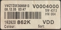 Табло уредно,Километраж за Фолксваген Голф 5 дизел 05г. / Tablo za VW Golf V diesel 05g, снимка 2