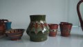 Троянска керамика, сервиз за ракия с 6 чашки и лот съдове. , снимка 8