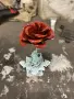 Любов от стомана: Ръчно кована арт роза 🖤🌹, снимка 7