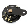 1бр. хромиран метален клаксон за мотори чопъри скутери коли 12V, снимка 2