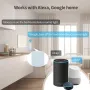 Смарт WiFi кючове- комплект от 2 бр -  съвместим с Amazon Alexa и Google Assistant, бял, снимка 6