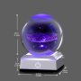 3D кристална топка. Слънчева система. LED осветление., снимка 6