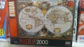 Пъзел 2000 части 17th Century World Map Puzzle , снимка 5