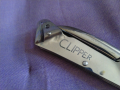 Нож назъбен за лява ръка нов Clipper fully tempered made in italy 120х75мм, снимка 5