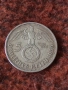 Сребърна монета 5 райхс марки 1936 година нацистка Германия трети райх 51438, снимка 3