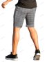 Карирани мъжки модни къси панталони, 4цвята - 023, снимка 4
