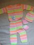 Бебешки плетен костюм , снимка 2