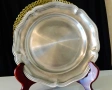 Калаена чиния за гравиране,калаена сватба. , снимка 2