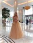 Бална рокля ROSE GOLD/ Прасковено, снимка 1 - Рокли - 44375704
