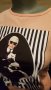 Тениска щампа Карл Лагерфелд Karl Lagerfeld с котката си, снимка 1