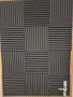 Панели за шумоизолация и звукоизолация, 12 броя, Огнеупорни, 30x30x2.5 см, снимка 10